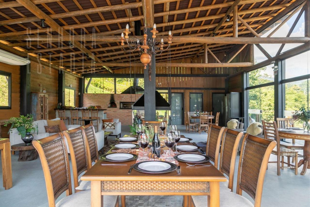 Villas Mornas Espaco De Eventos E Hospedagem Boutique Aguas Mornas 外观 照片