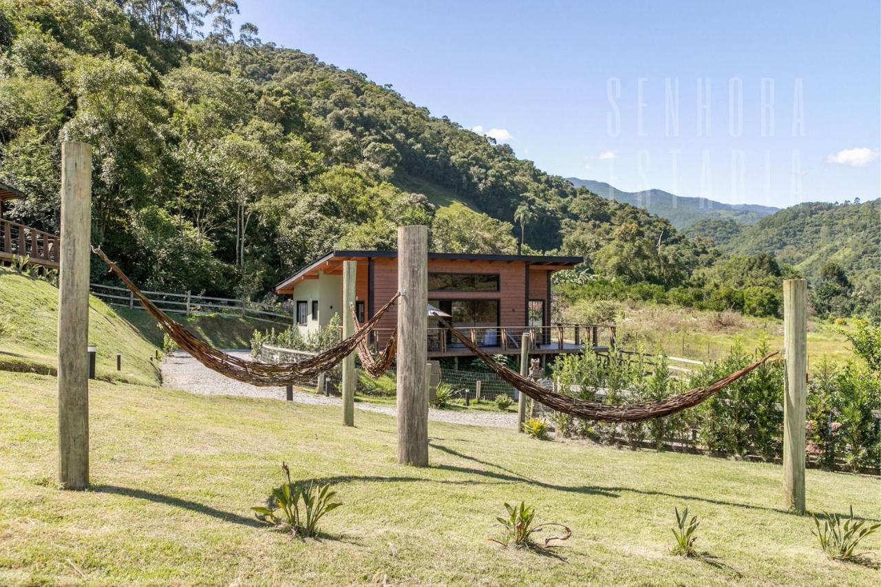 Villas Mornas Espaco De Eventos E Hospedagem Boutique Aguas Mornas 外观 照片