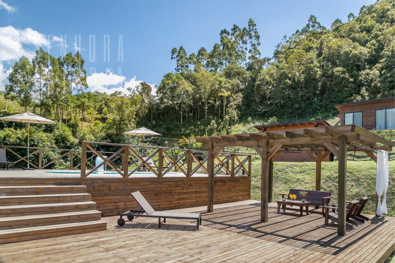 Villas Mornas Espaco De Eventos E Hospedagem Boutique Aguas Mornas 外观 照片