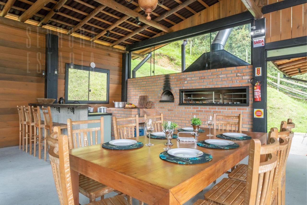 Villas Mornas Espaco De Eventos E Hospedagem Boutique Aguas Mornas 外观 照片