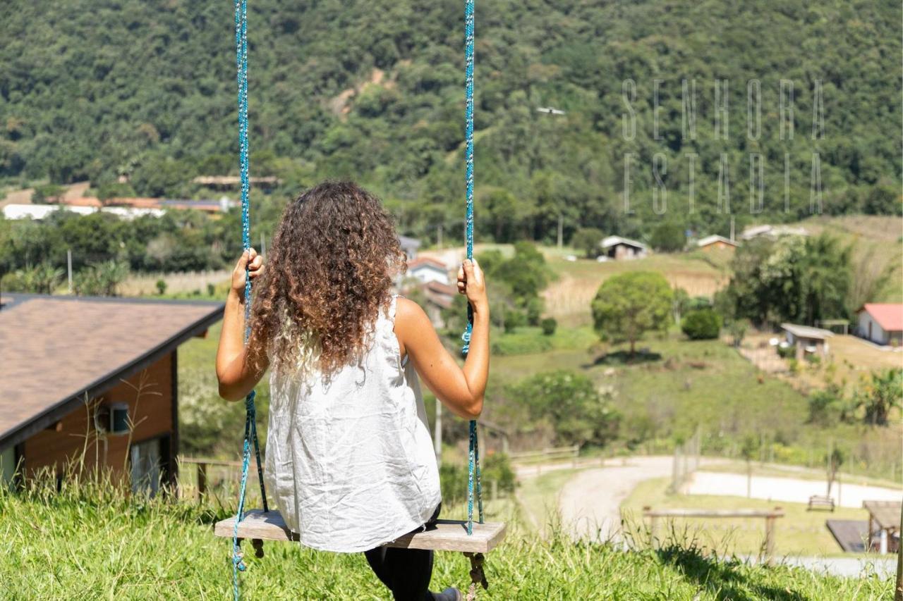 Villas Mornas Espaco De Eventos E Hospedagem Boutique Aguas Mornas 外观 照片