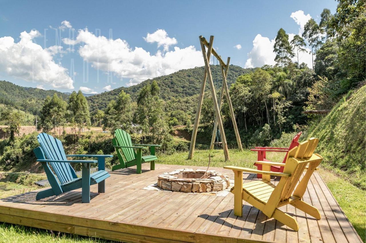 Villas Mornas Espaco De Eventos E Hospedagem Boutique Aguas Mornas 外观 照片