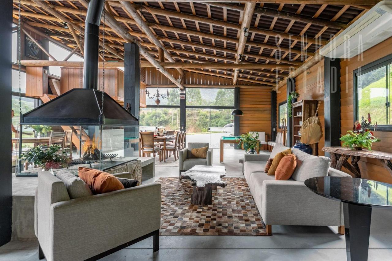 Villas Mornas Espaco De Eventos E Hospedagem Boutique Aguas Mornas 外观 照片