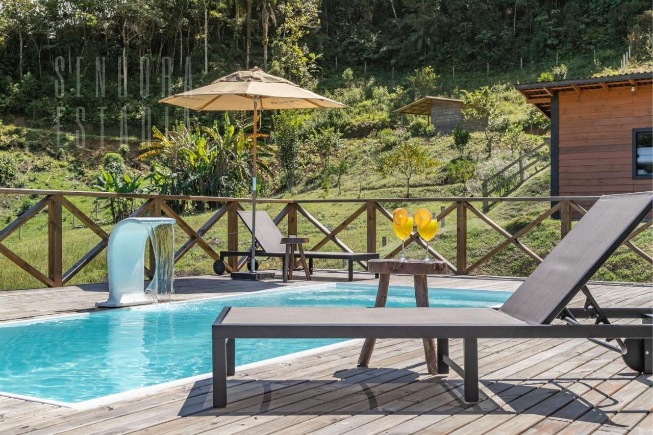 Villas Mornas Espaco De Eventos E Hospedagem Boutique Aguas Mornas 外观 照片