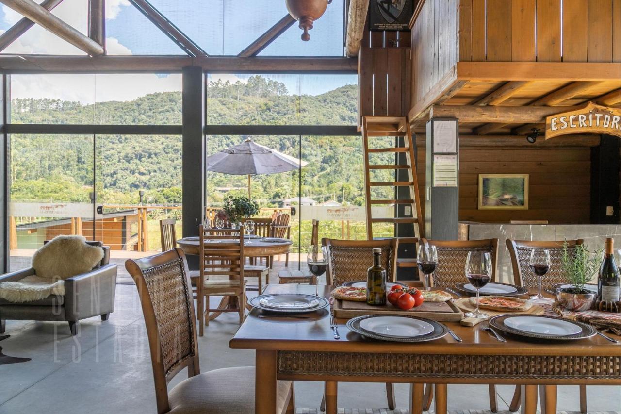 Villas Mornas Espaco De Eventos E Hospedagem Boutique Aguas Mornas 外观 照片