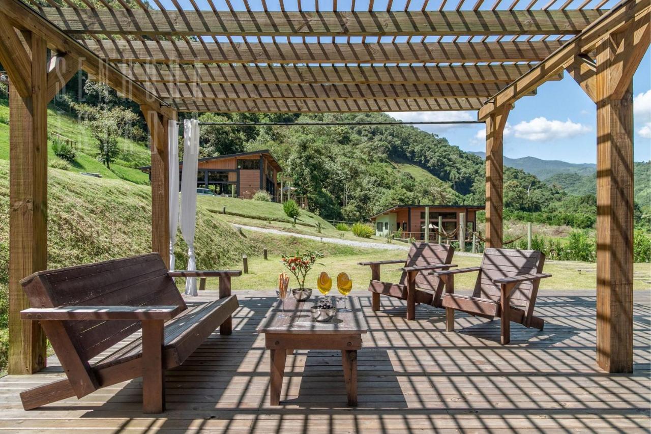 Villas Mornas Espaco De Eventos E Hospedagem Boutique Aguas Mornas 外观 照片