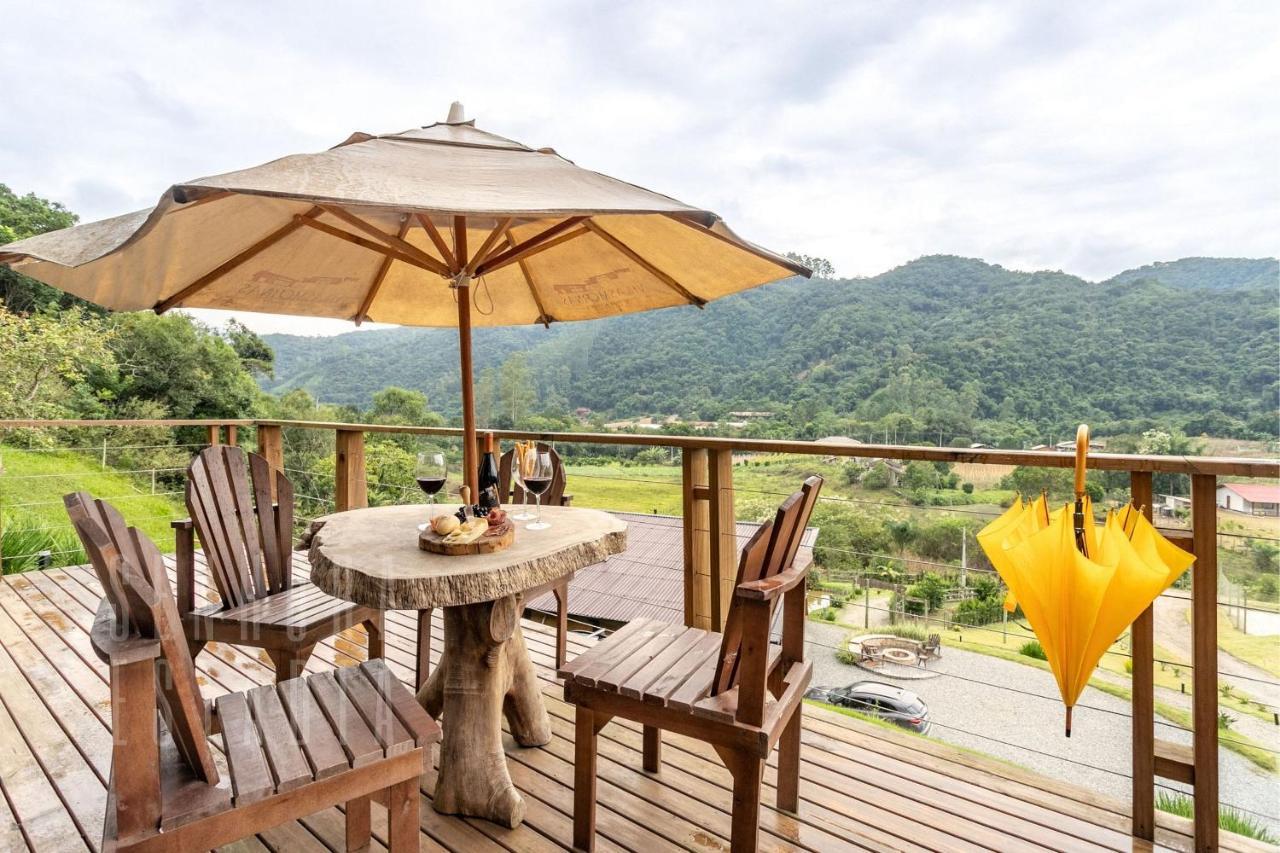 Villas Mornas Espaco De Eventos E Hospedagem Boutique Aguas Mornas 外观 照片